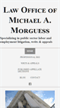 Mobile Screenshot of morguesslawoffice.com